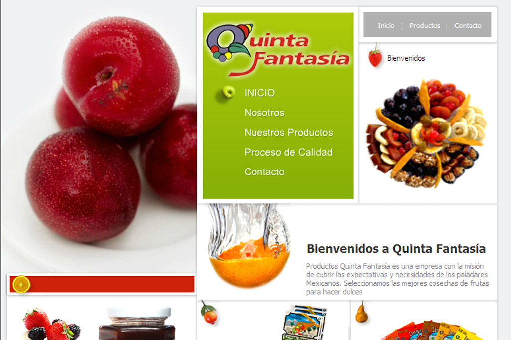 Página web Quinta Fantasía