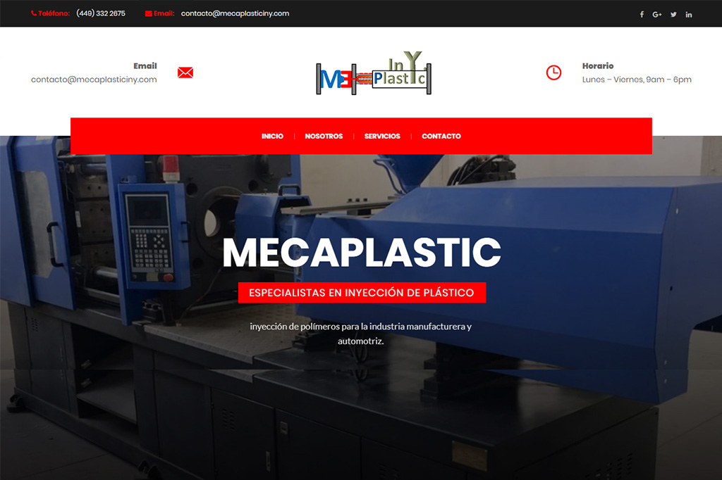 Página web Mecaplasticiny