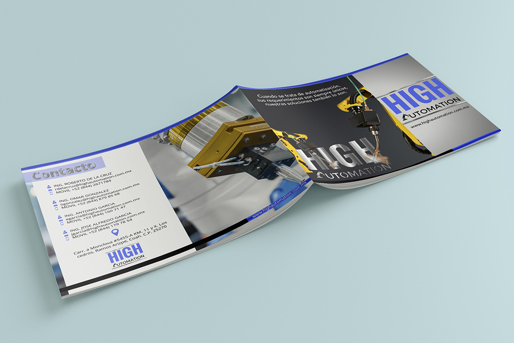 Diseño Brochure High Automation